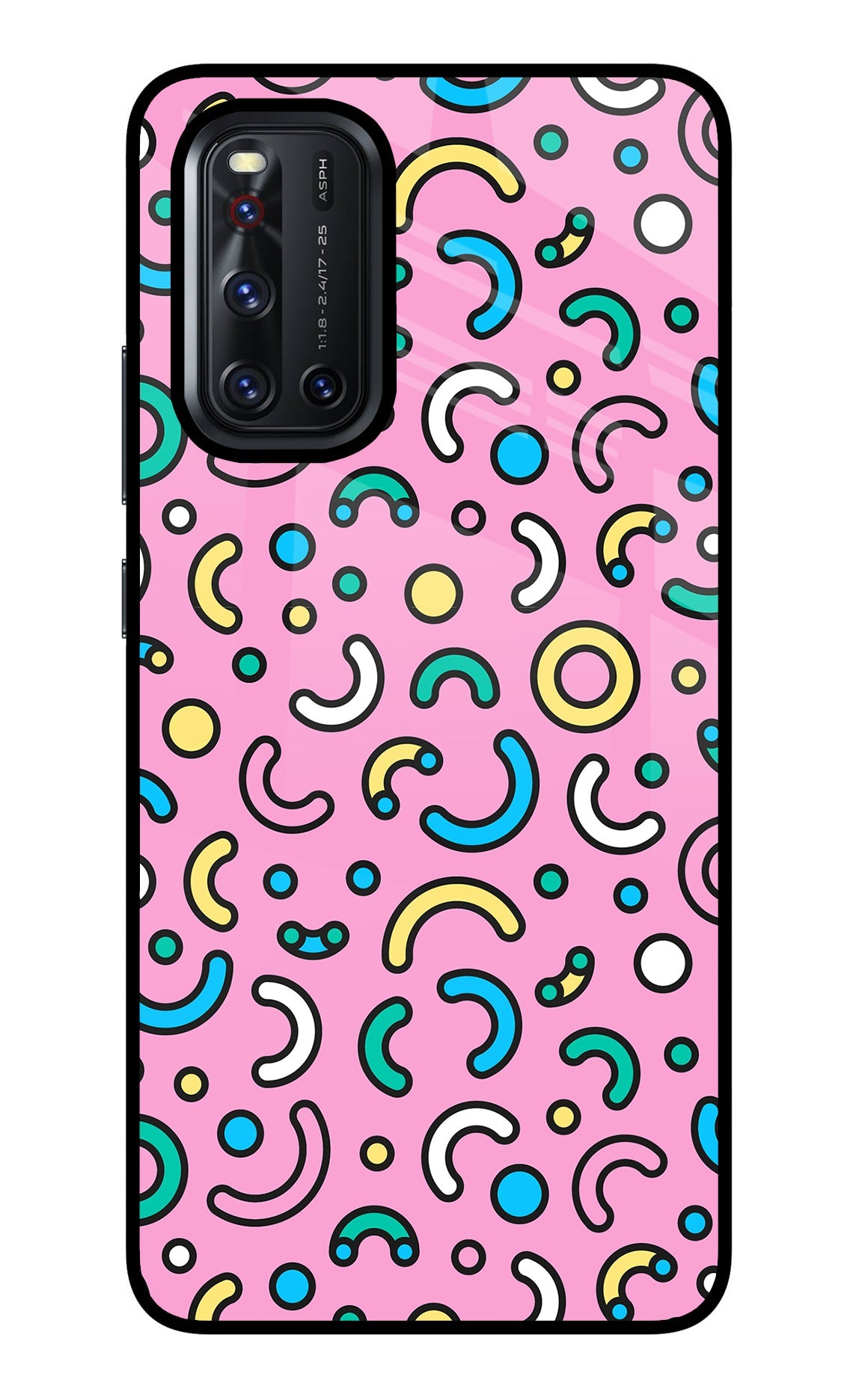 Memphis Design Vivo V19 Back Cover