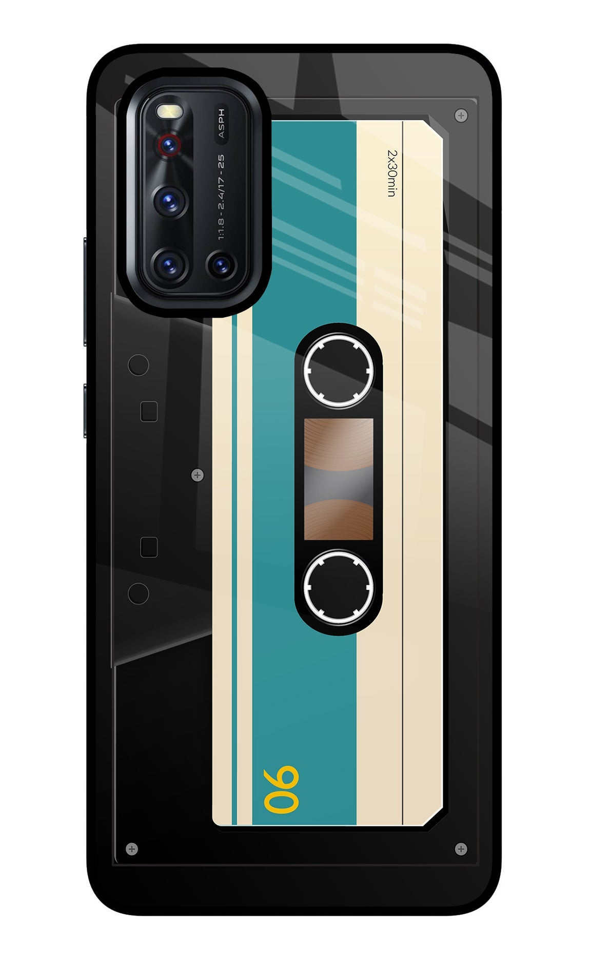 Cassette Vivo V19 Glass Case