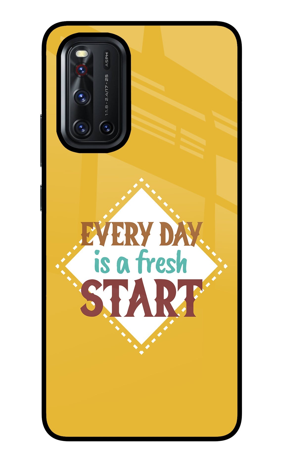 Every day is a Fresh Start Vivo V19 Back Cover