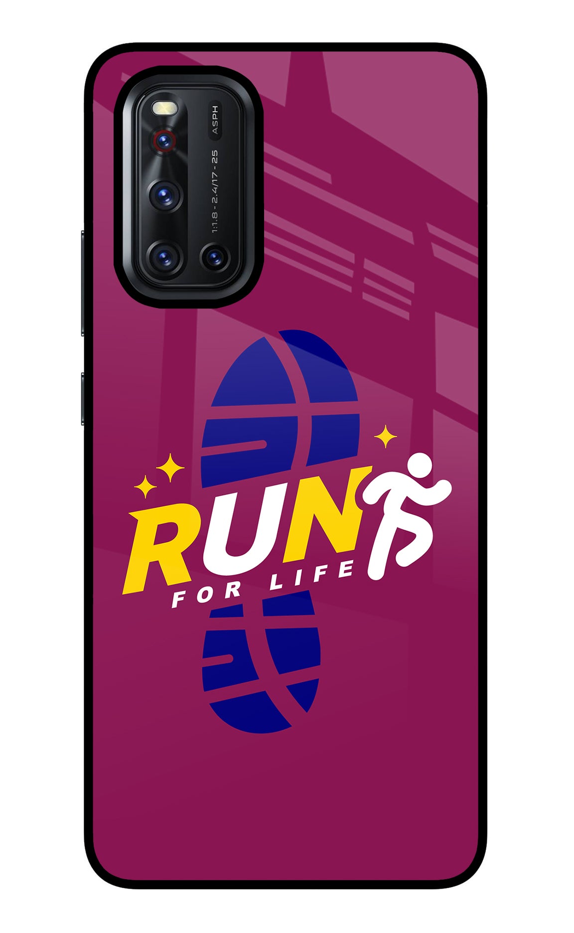 Run for Life Vivo V19 Back Cover