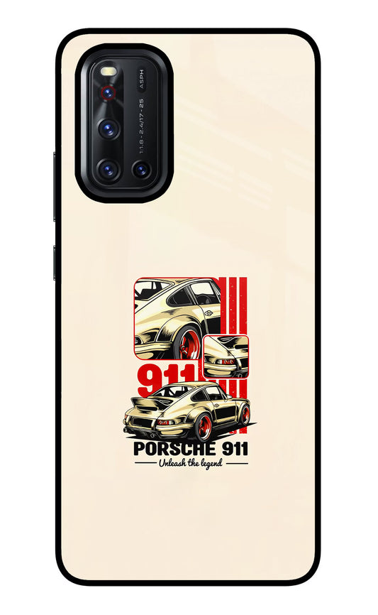 Classic Porsche 911 Vivo V19 Glass Case