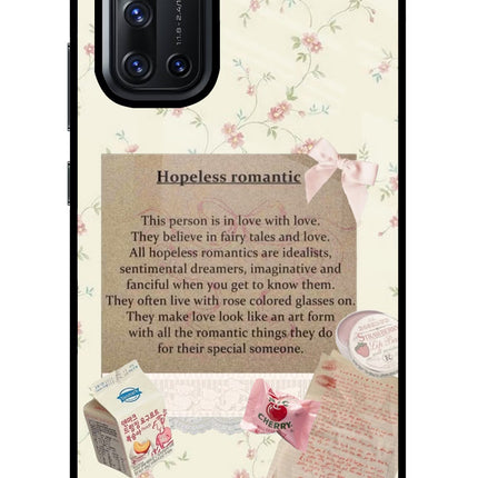 Hopeless Romantic Vivo V19 Glass Case