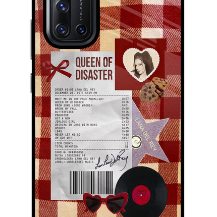Queen of Disaster Vivo V19 Glass Case