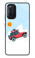 Mountain Trail Beast Vivo V19 Glass Case