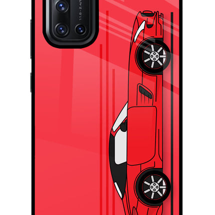 Red Velocity Vivo V19 Glass Case