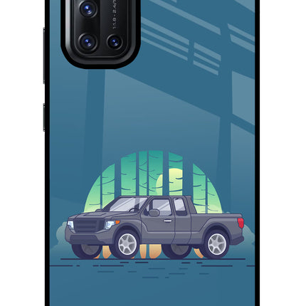 Retro Garage Vibe Vivo V19 Glass Case