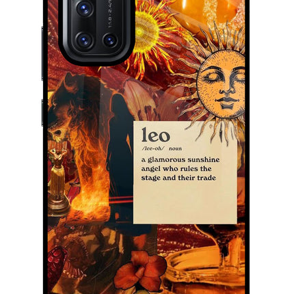 Leo Zodiac Vivo V19 Glass Case