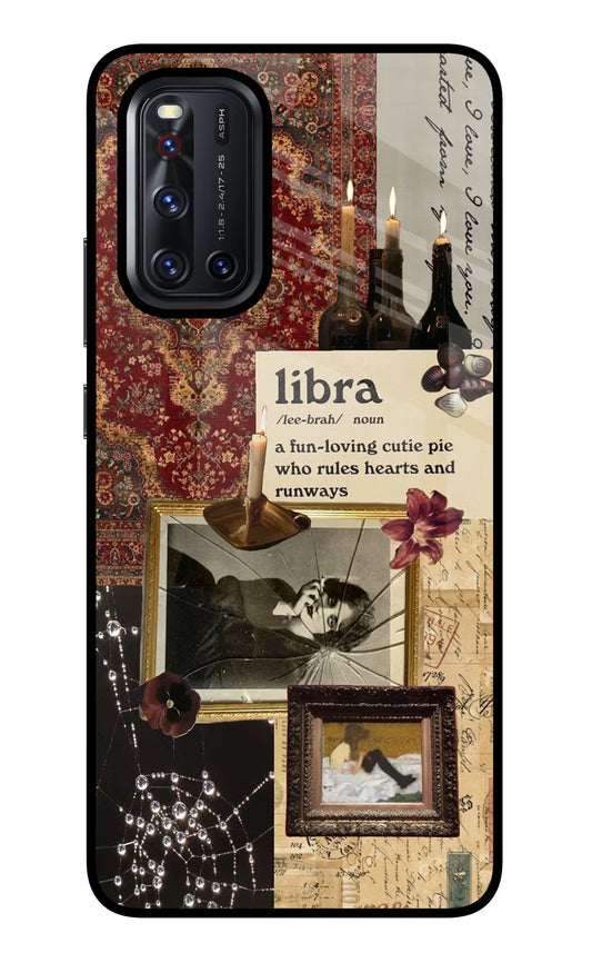 Libra Zodiac Vivo V19 Glass Case
