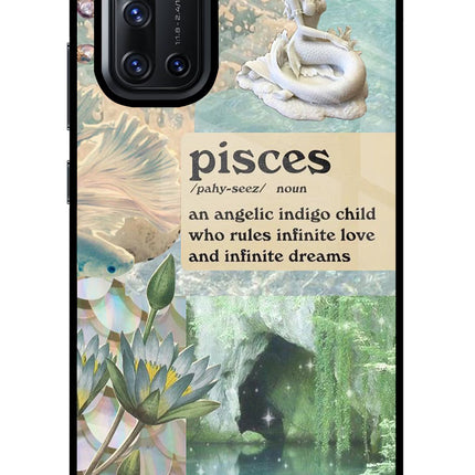 Pisces Zodiac Vivo V19 Glass Case
