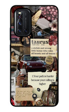 Taurus Zodiac Vivo V19 Glass Case