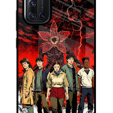 Ordinary Things Characters Vivo V19 Glass Case