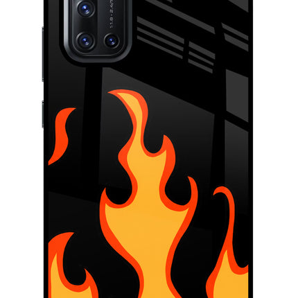 Fired Up – Black Vivo V19 Glass Case