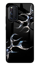 Chrome Tribal Vivo V19 Glass Case