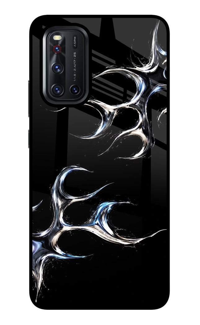 Chrome Tribal Vivo V19 Glass Case