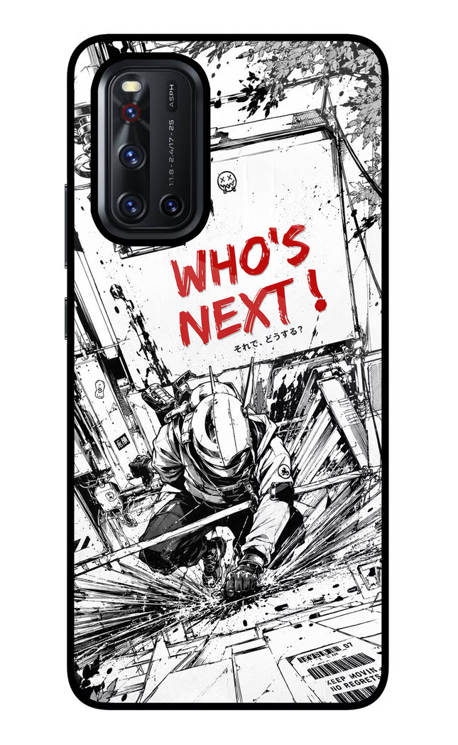 Who's Next Vivo V19 Glass Case