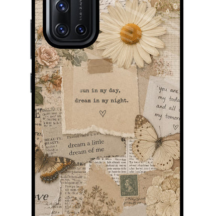 Vintage case Vivo V19 Glass Case