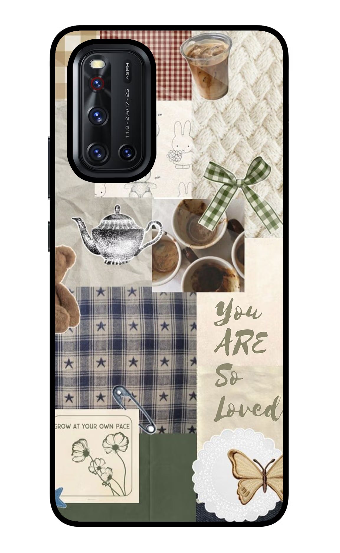 Cookie Vivo V19 Glass Case