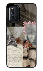 Midnight Sky Vivo V19 Glass Case
