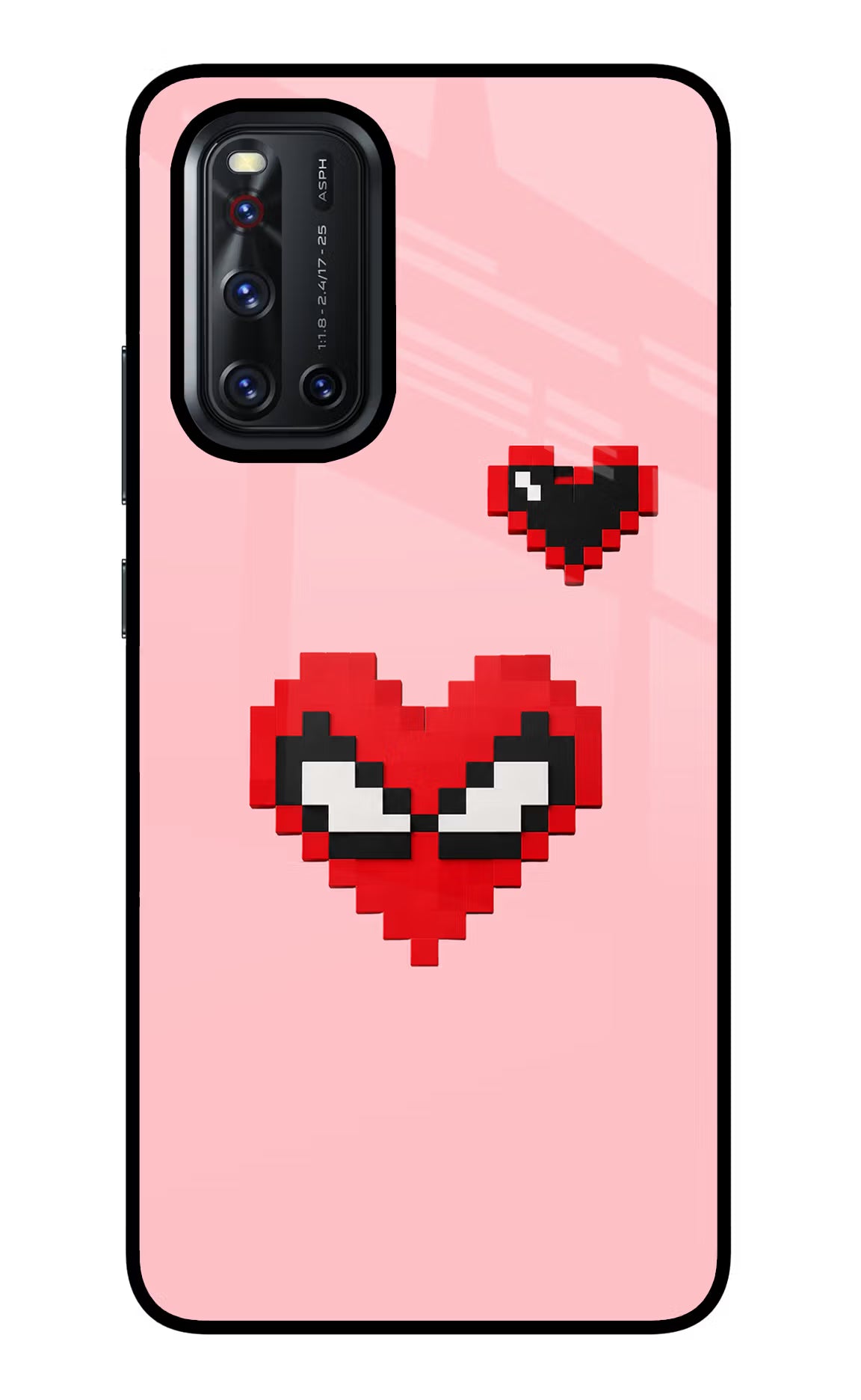 Gwen Heart Vivo V19 Glass Case