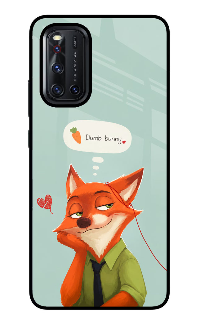 Nick Charm Vivo V19 Glass Case