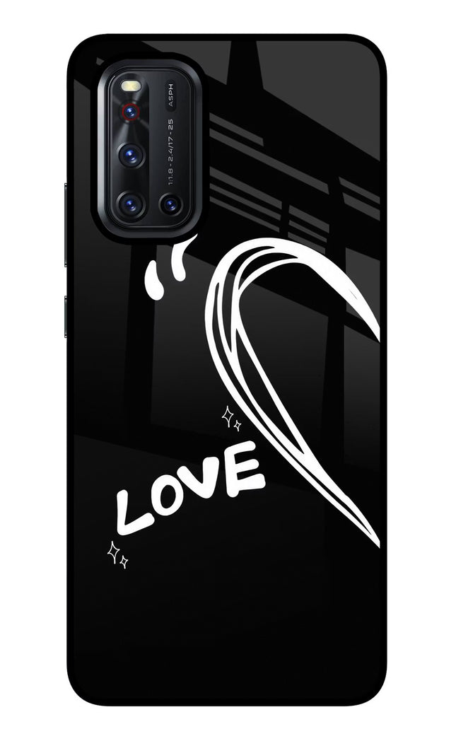 Love Line Vivo V19 Glass Case