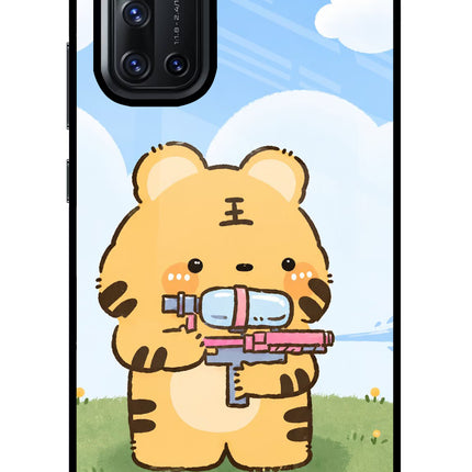 Tiger Treat Vivo V19 Glass Case