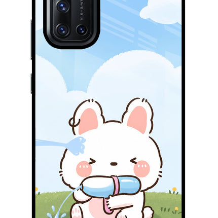 Bunny Treat Vivo V19 Glass Case