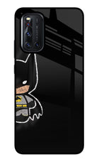 Bat Kitty Vivo V19 Glass Case