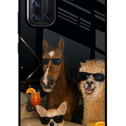 Party Squad Vivo V19 Glass Case