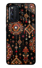 Boho Noir Vivo V19 Glass Case