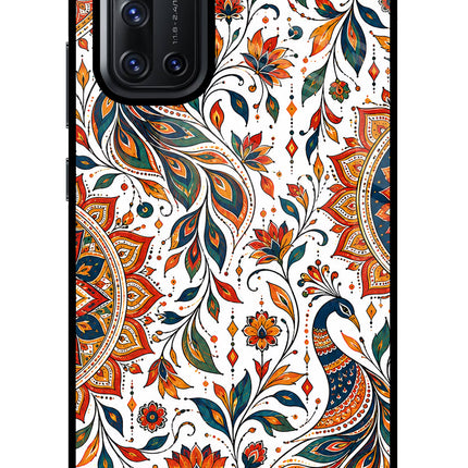 White Mayura Vivo V19 Glass Case