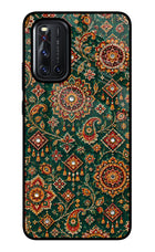 Green Pataka Vivo V19 Glass Case