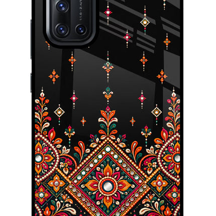 Noir Mehfil Vivo V19 Glass Case