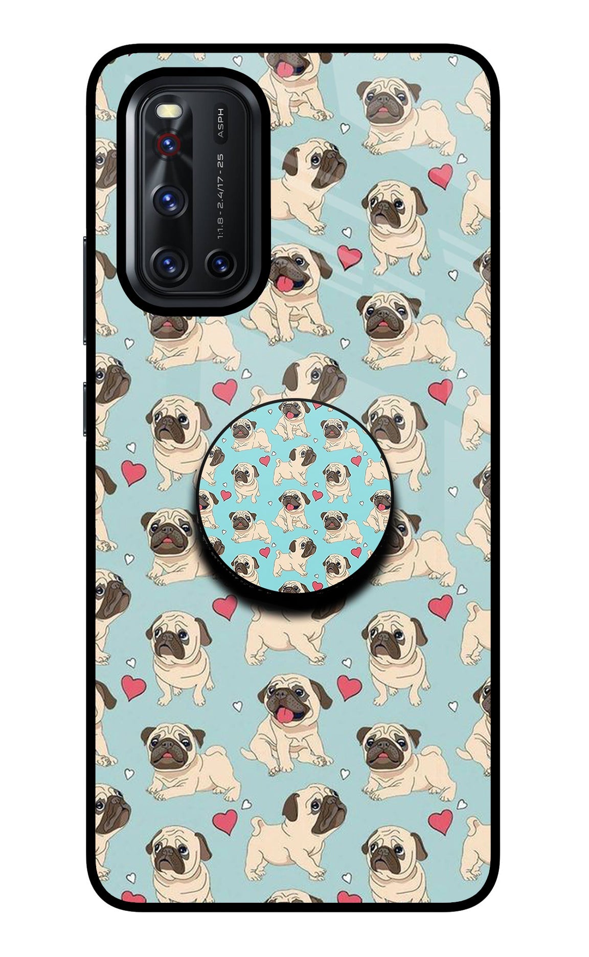 Pug Dog Vivo V19 Pop Case