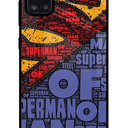 Superman Samsung A31 Glass Case