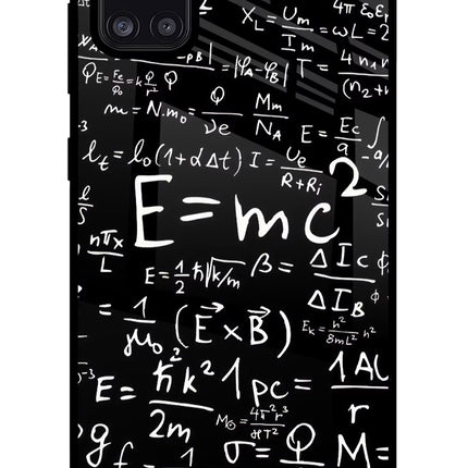 Physics Formula Samsung A31 Glass Case