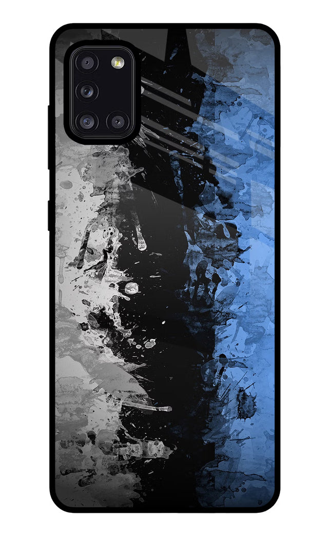 Artistic Design Samsung A31 Glass Case Back Cover by Casekaro