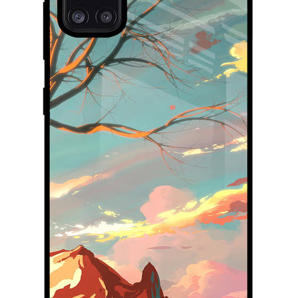 Scenery Samsung A31 Glass Case