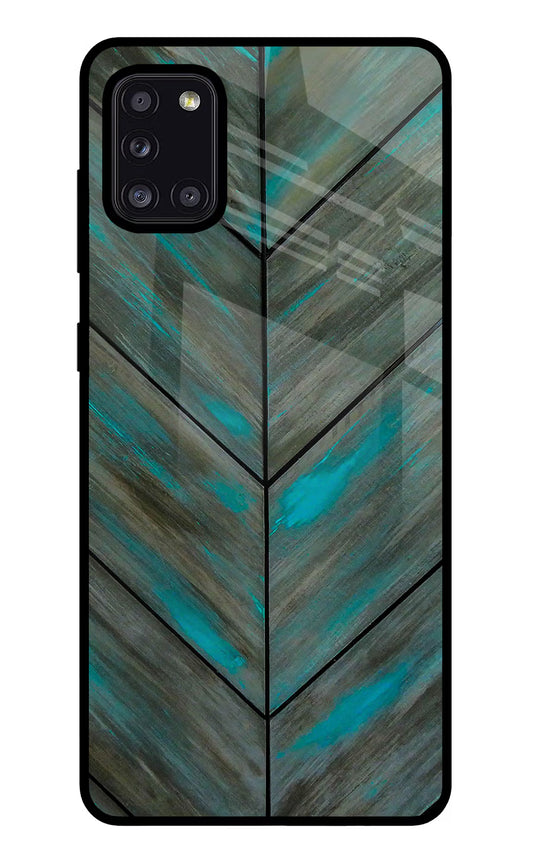 Pattern Samsung A31 Glass Case