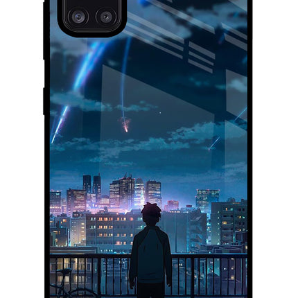 Anime Samsung A31 Glass Case Back Cover by Casekaro