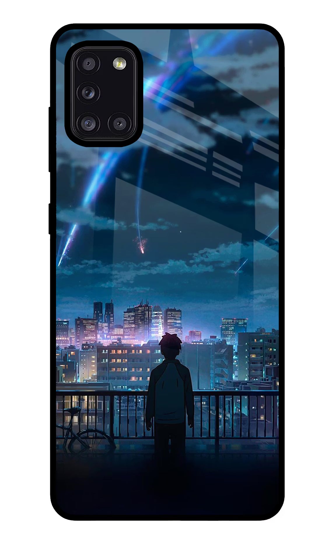 Anime Samsung A31 Glass Case