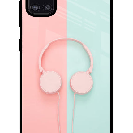 Music Lover Samsung A31 Glass Case Back Cover by Casekaro