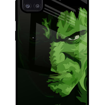 HULK Samsung A31 Glass Case