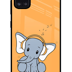 High On Music Samsung A31 Glass Case