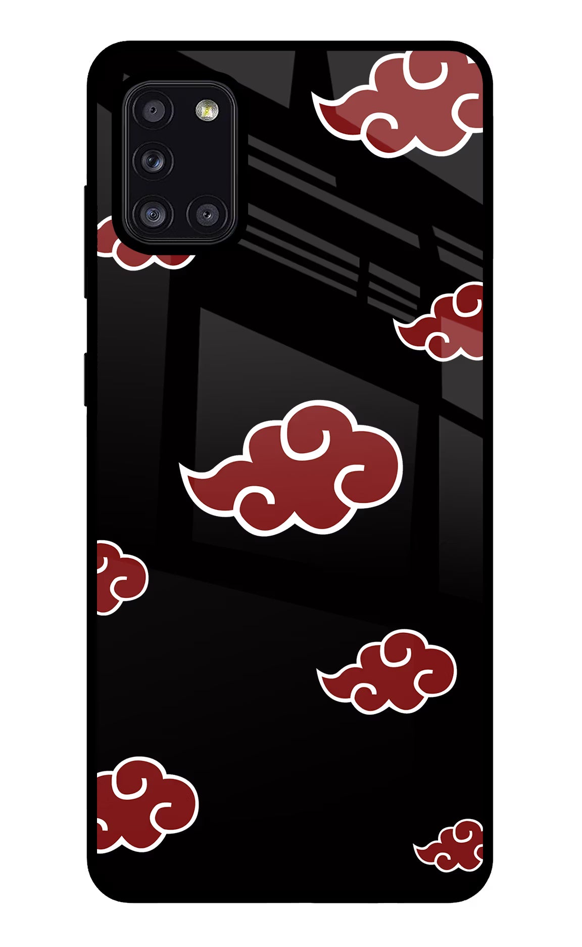 Akatsuki Samsung A31 Glass Case Back Cover by Casekaro