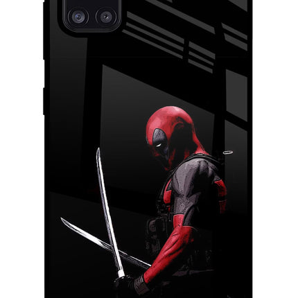 Deadpool Samsung A31 Glass Case