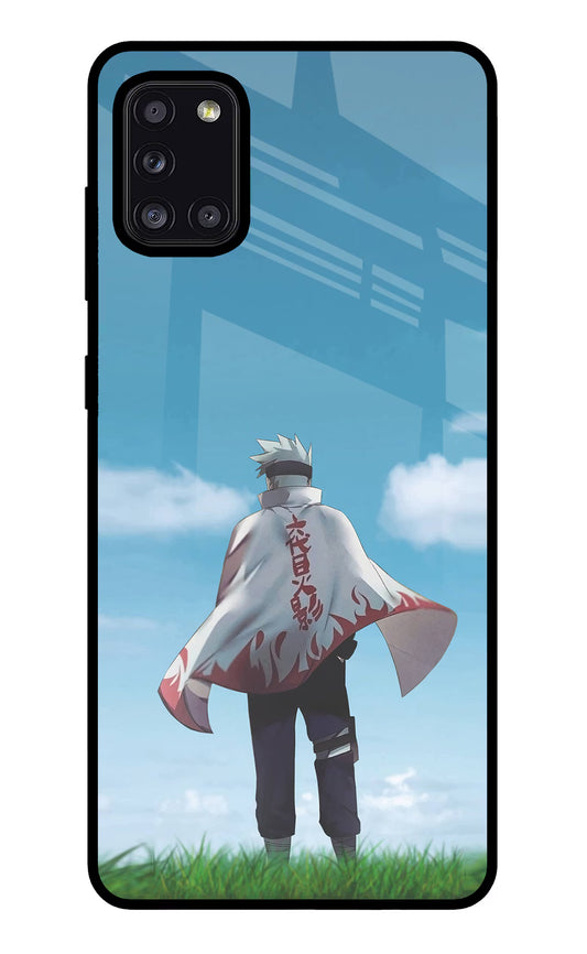 Kakashi Samsung A31 Glass Case