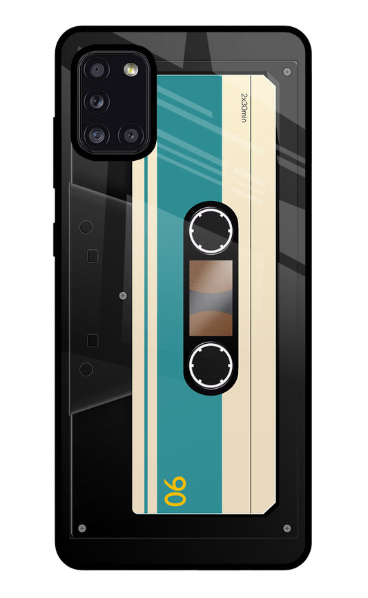 Cassette Samsung A31 Glass Case