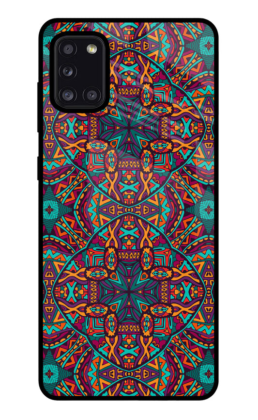 Colour Mandala Samsung A31 Glass Case
