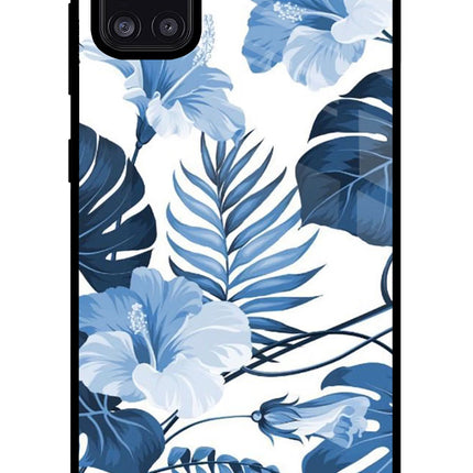 Fabric Art Samsung A31 Glass Case